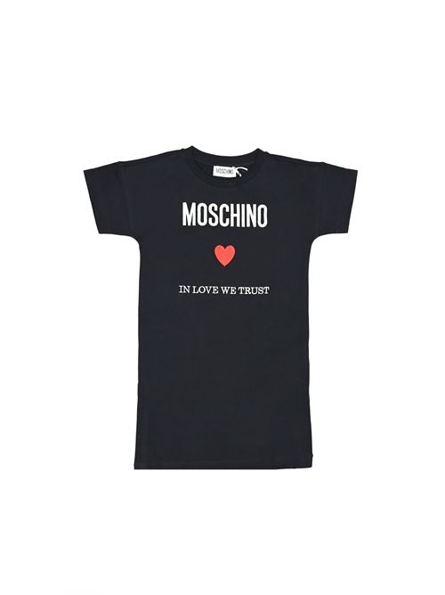 Abito, bambina, logato. MOSCHINO | HDV0EQ LAA2260100